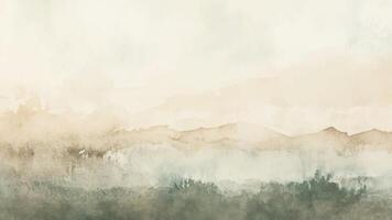 Abstract Watercolor Background Illustration with Hand-Drawn Splatter Texture and Soft Pastel Colors. Illustration, Green Brown Hand-Drawn, Splatter Texture vector