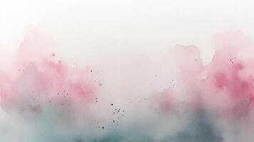 Abstract Watercolor Background Illustration Hand-Drawn Pastel pink Green beige Background Element Design vector