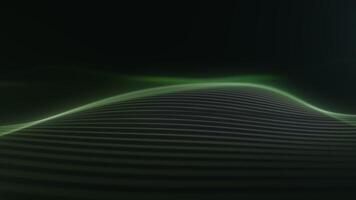 Elegant Flowing Green Wave Background video