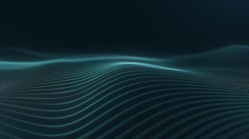 Futuristic Flowing Waves with Dotted Patterns video