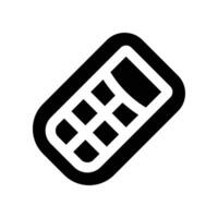 sleeping bag icon. glpyh icon for your website, mobile, presentation, and logo design. vector