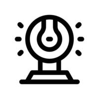 web camera icon. line icon for your website, mobile, presentation, and logo design. vector