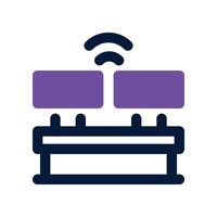 coworking icon. dual tone icon for your website, mobile, presentation, and logo design. vector