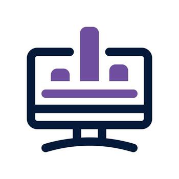 data scientist icon. dual tone icon for your website, mobile, presentation, and logo design. vector