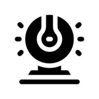 web camera icon. glyph icon for your website, mobile, presentation, and logo design. vector