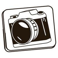 camera icon on a white background.eps vector
