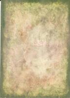 a green and yellow painting with a green background vector