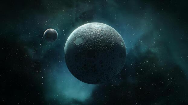 Galactic exploration focuses on distant celestial bodies, uncovering the wonders of the universe photo