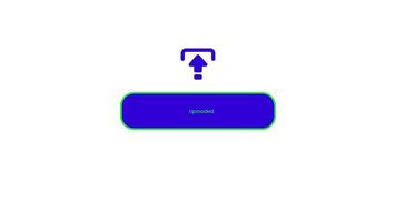 Upload icon upload process black and white background video
