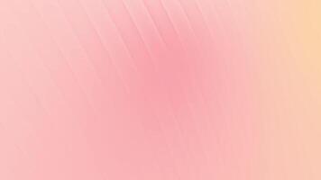 Pink and peach gradient background features diagonal lines video