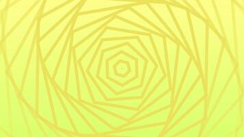 4K Abstract Hi Tech geometric futuristic modern tunnel colorful background video