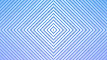Blue and white background lines with Glowing Squares. Seamless loop, moving in futuristic sci-fi tunnel with neon lights, video