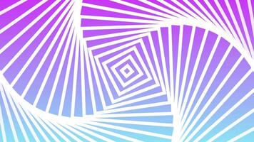 4K Abstract Hi Tech geometric futuristic modern tunnel blue, white and navy blue background for different projects. video