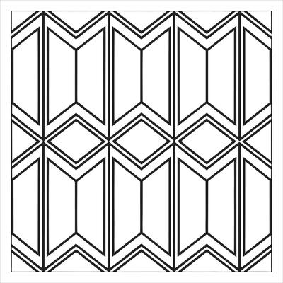 black and white Deco seamless pattern