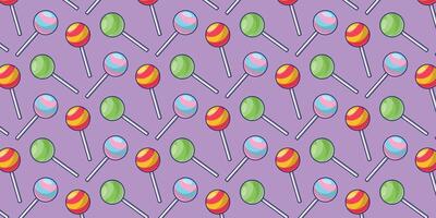 Lollipop candy pattern . Lollipop candy symbol. Wallpaper. Empty space for text. Copy space. vector