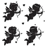 Valentine's Cupid Collection vector