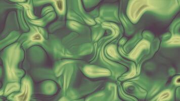 Green fluid swirls in an abstract textured background suitable for design projects, presentations, marketing materials, and artistic creations. video