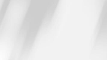 White background with diagonal light gray shadows suitable for web design backgrounds, presentations, product mockups, and social media graphics. video