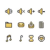 symbol bundle pixel art vector