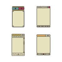 frame border digital vector