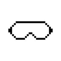 scientist glasses lab vector