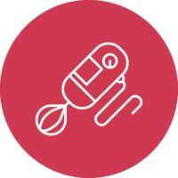 Blender Line Multi Cirlce Icon vector