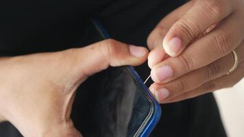 sim card for a smart phone video