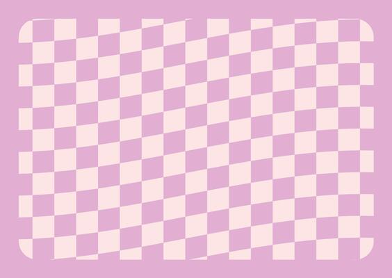 Retro checkered background design. Pink nude backdrop