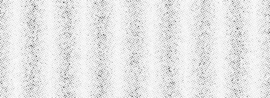 Black rippled sand halftone texture. Grunge striped noise background. Vanishing grain gradation wallpaper. Vertical dotted lined gradient pattern. Gritty pixelated comic overlay backdrop vector