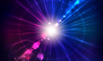 Abstract rainbow rays background. Starburst or sunburst with rainbow colors. dark shine soft color. vector