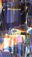 Vertical Iridescent Light Background Animation With Glowing Lines video