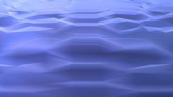 Blue Surface Background Animation With Waves video