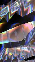 Background Animation With Wavy Line Pattern And Light Reflection video