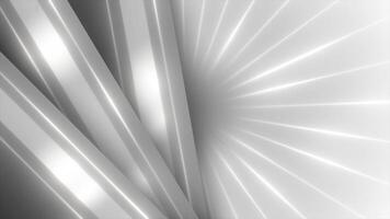 white color rotating glowing and shiny luxury stripes gradient design loop able luxury background video