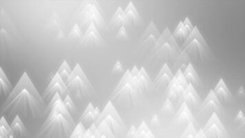 white color simple and shiny arrow shapes moving upwards modern design geometrical background video