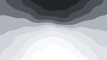 white color wiggling multiple shades gradient palette 3d depth abstract design loop able gradient background video
