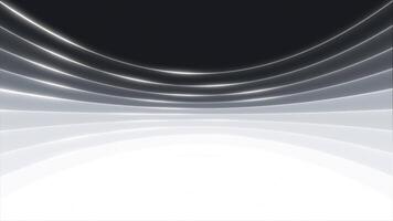 white color multiple shades gradient palette 3d depth with luxury lines abstract design loop able luxury background video
