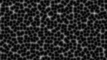 white color cell pattern mesh design Loop-able abstract dark background video