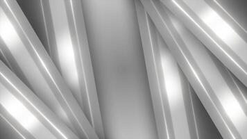 white color glowing and shiny luxury stripes with blank space gradient design loop able luxury background video