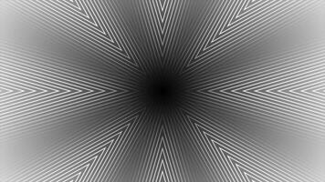 white color multiple repeating lines moving in star shape with blank space modern design loop able geometrical background video