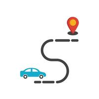 Location icon design vector