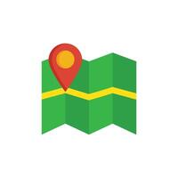 Location point icon vector