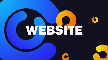 WEBSITE TITLE WITH CIRCLE BACKGROUND video
