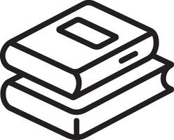 Art of Clean Icon Design. Two Stacked Books Edition vector