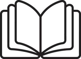 Create a Contemporary Open Book Illustration for Knowledge Branding vector
