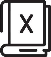 Design a Clean Icon of a Closed Book with Restriction Symbol vector