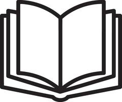 Open Book Illustration for Knowledge Branding vector