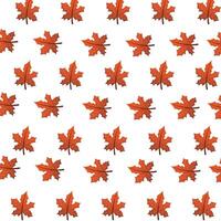 Autumn seamless pattern background vector