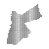jordan map abstrack icon vector