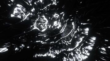White Beautiful Abstract Liquid Background VJ Loop I 4K video